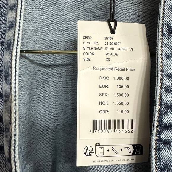 Lollys Laundry Denim Jacket - Picture 3 of 5